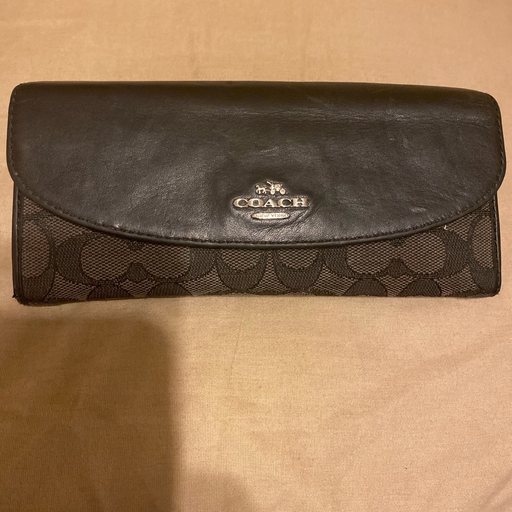 Gently used Coach Wallet